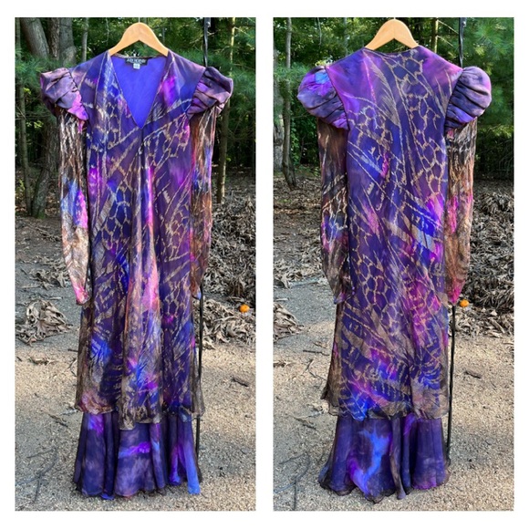 80s Designer Judy Hornby Dress
